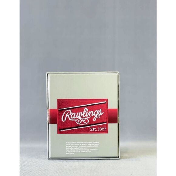 Rawlings Men’s Baseball Stitch Tri-Fold Wallets - Brown - Picture 4 of 5